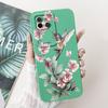 Für Vivo V30 V2318 Hülle V30 Pro V2319 Cover Beliebte Blumen Schleife Weiche Flüssigsilikon Handyhüllen Für Vivo S18 Pro V 30 Fundas