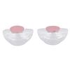 2 PCS 150ml Milk Collection Cup Replacement for Momcozy M9 Wearable Breastpump Milk Collector Cup Leak Proof PP Silicone
