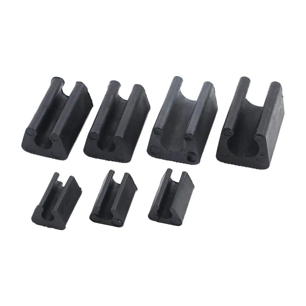 U Shaped Tilt Floor Protector Floor Glides Furniture Feet Anti-Front Damper Stool Pipe Clamp Chair Leg Pad Tube Rear Pad