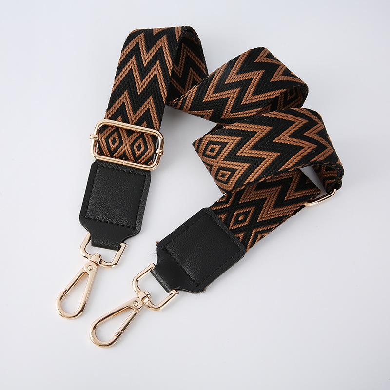 New Bag Shoulder Strap PU Leather Accessories Versatile Multi-color Woven Shoulder Crossbody Fashion Bag Strap Bag Accessories