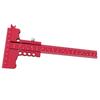 Light Weight Aluminum T Square Measuring Tool T Shaped Slide Ruler Scriber For Woodworking And Model Building