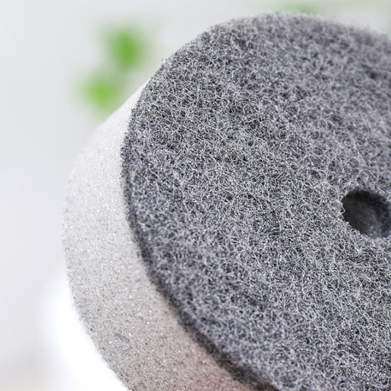 Car Polishing Tire Shine Detailing Cleaning Reusable Waxing Sponge Applicator High Density Foam Pad Plastic Handle Auto Tools