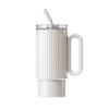 HOLOHOLO 1000ml Stainless Steel Insulated Straw Bottle