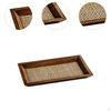 Tea Tray Gongfu Table Wooden Traditional Simple Rustic Storage Trays Desktop Organizer for