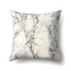 Nordic Ins Marble Polyester Pillowcase Car Decoration Home Printed Waist Cushion Pillowcase