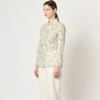 BCBG Cotton Print Shirt Blouse B4m5b453