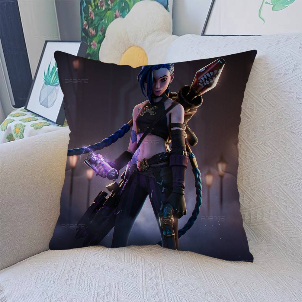 A-Arcane L-League Of L-Legends Pillow Cover Design Cushion Cover Decor Holiday Decorati