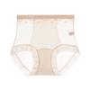 Plus Size Ladies Summer Lace Light Plastic Pure To 10A Bacteriostatic Transparent High Waist Briefs