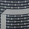 Chanel Scarf Black Silk Women