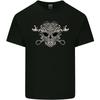 Engine Skull Mechanic Car Biker Motorbike Unisexs Light Cotton TShirt