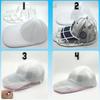 2pcs Hat cleaner cage for washing machine, hat cleaner with mesh bag, hat cleaner for baseball cap
