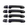 Hyundai Elantra 08-10 Door Handle Protection Stickers: Anti-Scratch & Anti-Collision Decor.