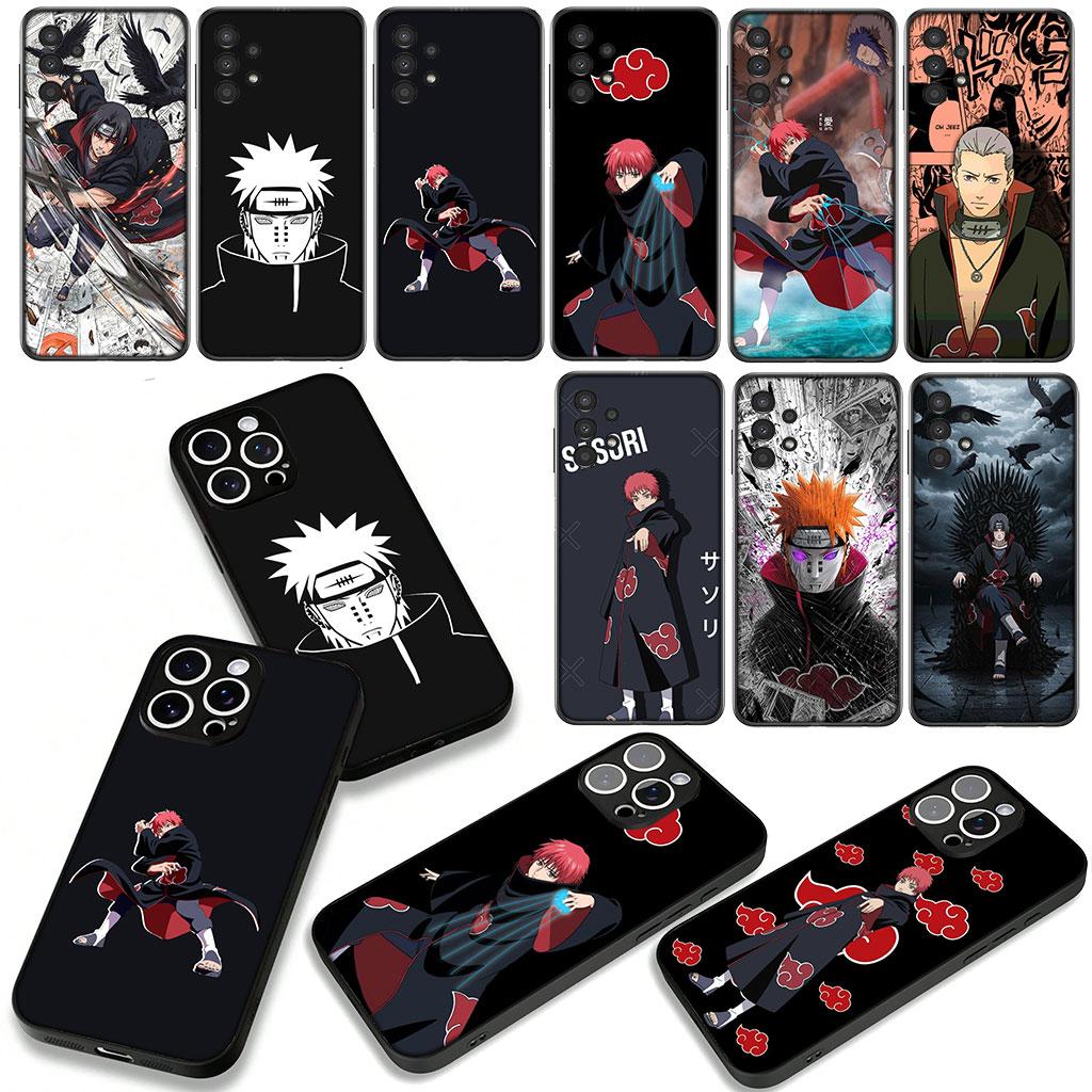 Für Motorola Moto G04 G13 G14 G22 G23 G32 G34 G35 G64 G82 G84 G53 G60 G72 E14 E15 E13 Hülle Sasori Itachi Narutos Pain Akatsuki