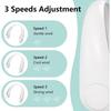 Hands-Free Bliss, Portable Bladeless Neck Fan, Ultra Quiet 360 Degree Cooling, Ergonomically Designed for All-Day Comfort, Rechargeable with Built-In