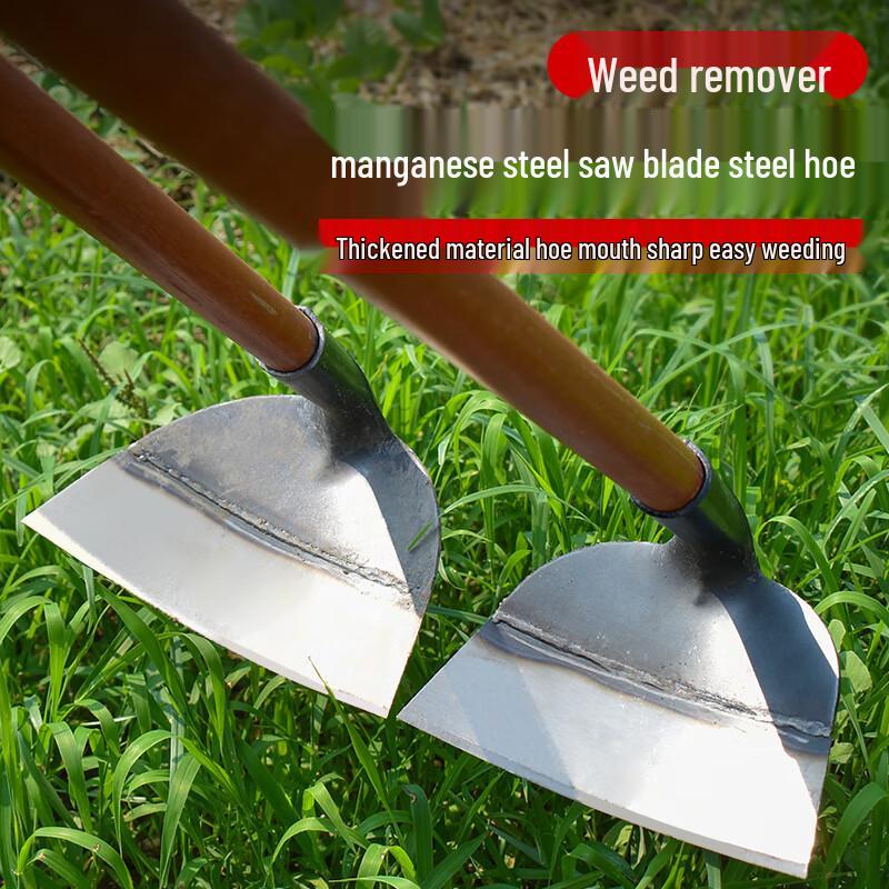 Ray Arrow Heavy-Duty Outdoor Hoe with Wooden Handle