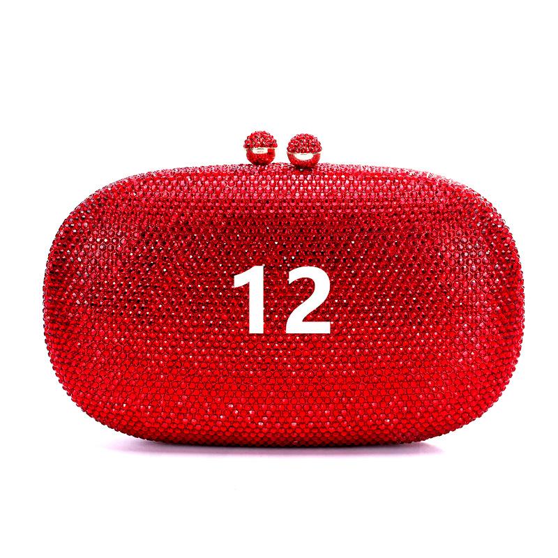 Green Diamond Evening Clutches Dinner Purses And Handbags Black Tassel Party Prom Money Wallets Long Chain Wedding Phone Clutch