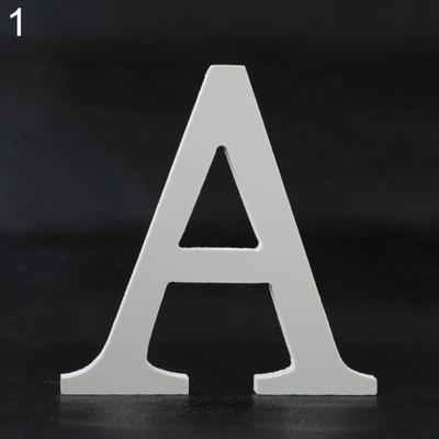 Creative Thick Wooden Letters Alphabet Wedding Birthday Home Decorations