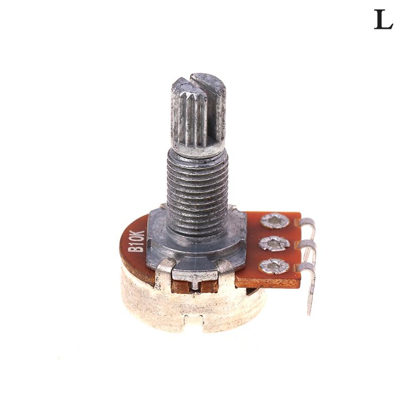 A500K B500K A250K B250K A50K B50K A25K B25K Potentiometer Splined Small Pot Electric Guitar Bass Effect Amp Tone Volume18Mm Shaft Parts