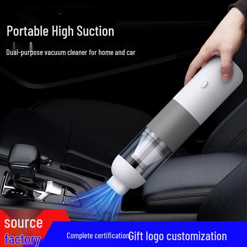 High-Power Portable Mini Cordless Handheld Vacuum Cleaner for Car and Home