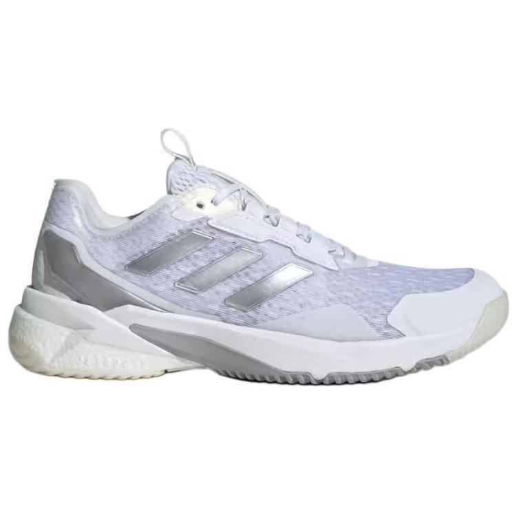 Adidas  Crazyflight 5 Indoor White Silver Metallic Women Sneakers Cloud-White Dash-Grey IG1612