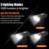 Set Luci Bici Ricaricabili USB Luce Anteriore con Luce Posteriore Facile da Installare 3 Modalità Accessori Bici per la Bicicletta
