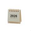 Creative Interesting 2026 Mini Simple Calendar, Small Desk Calendar, Coil Calendar Planner, Desktop Decoration Office Stationery