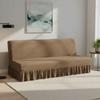 with Skirt Armless Futon Sofa Cover Elastic Sofa Slipcover Practical Couch Cover  Living Room