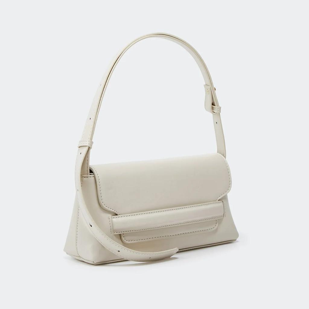 Fashiable PU Leather Handbag Simple Quality Women's Bag Versatile Soft Shoulder Bag with Mobile Phe Pocket Versatile Single