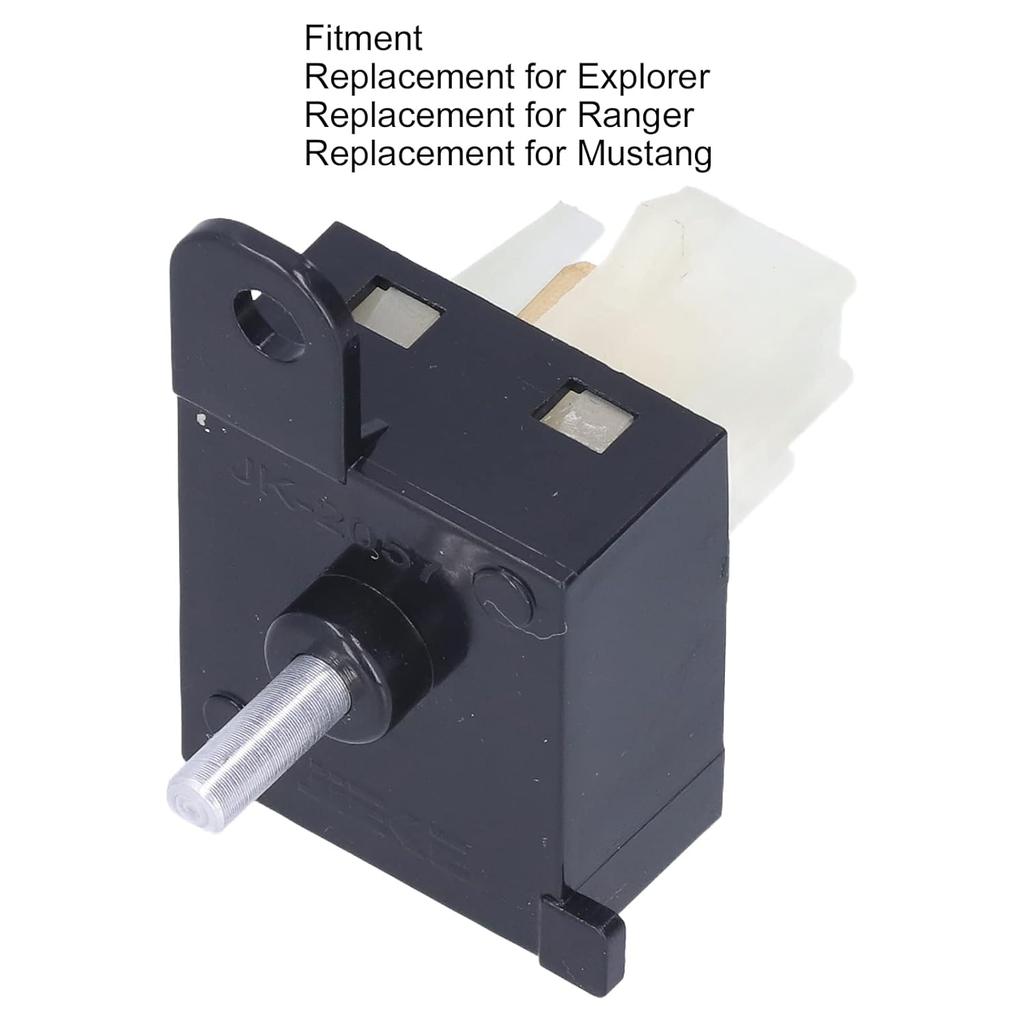 KIMISS Car Blower Control Switch YH‑588 F4DZ19986A Plastic A/C Blower Motor Control Switch for