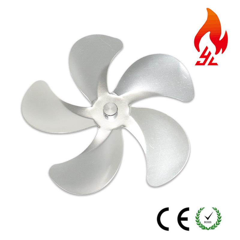5-лопастной каминный вентилятор из алюминиевого сплава, большая сила ветра, диаметр 172 мм (2021)