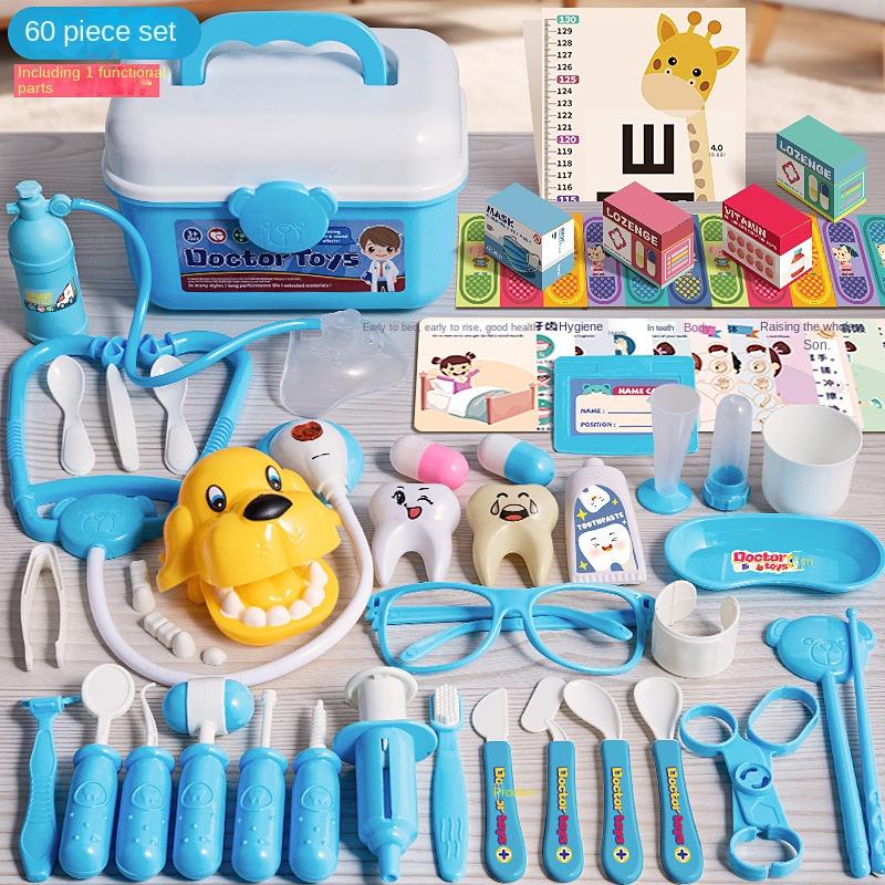 Simulation Doctor Set For Kids Pretend Play Girls Role-playing Games Accessorie Medical Kit Nurse Tools Toys For Children Gift