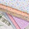 0.5/1/2 Yards Faux Fur Dot Printed Fabric for Sewing Cotton Dolls Warm Hats Plush Toys Decorative Cloth Handmade DIY Fabrics