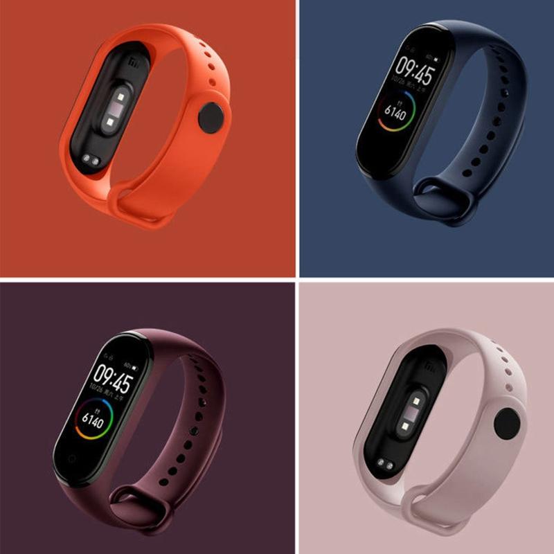 Waterproof Wristband Compatible for Mi Band 6 Bracelet Sports for Smart Watch TPU Band Anti-scratch Sweatproof Strap