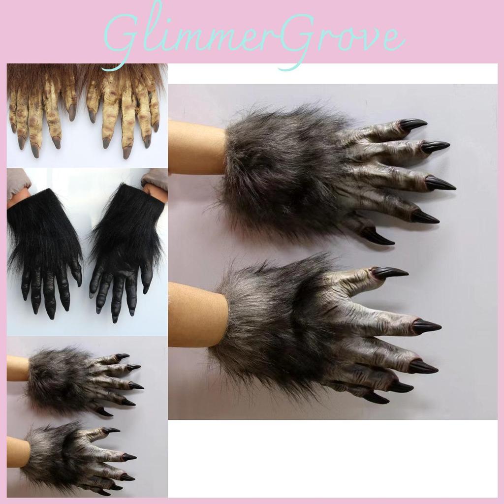 Hilarious Latex Werewolf Claw Gloves For Cosplay Halloween Costumes And Party Props