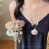 Summer Ocean Necklace Women's Beach Shell Necklace Collection Holiday Style Accessories Premium Sense Beaded Necklace Clavicle Chain