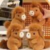 Mini Horse Plush Toy Cute Fluffy Baby Horse Stuffed Animal Desktop Pets Decor New Year Mascot Gift For Kids Friends 13Cm