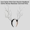 Hexe Blutiger Zweig Cosplay Halloween Party Stirnband Live Cosplay Zubehör