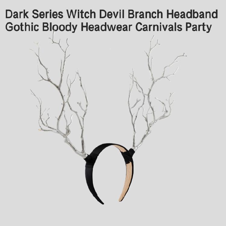 Hexe Blutiger Zweig Cosplay Halloween Party Stirnband Live Cosplay Zubehör