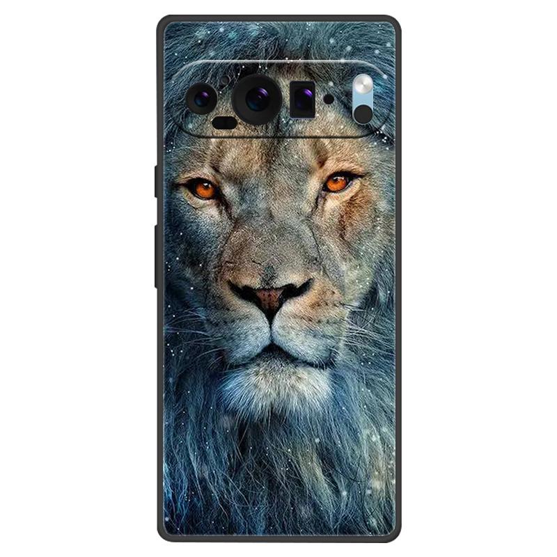 For Google Pixel 9 Pro XL Case Silicone Luxury Space Soft Bumper for Pixel 9 9Pro 9ProXL 5G Phone Cover TPU Funda Fashion Bag