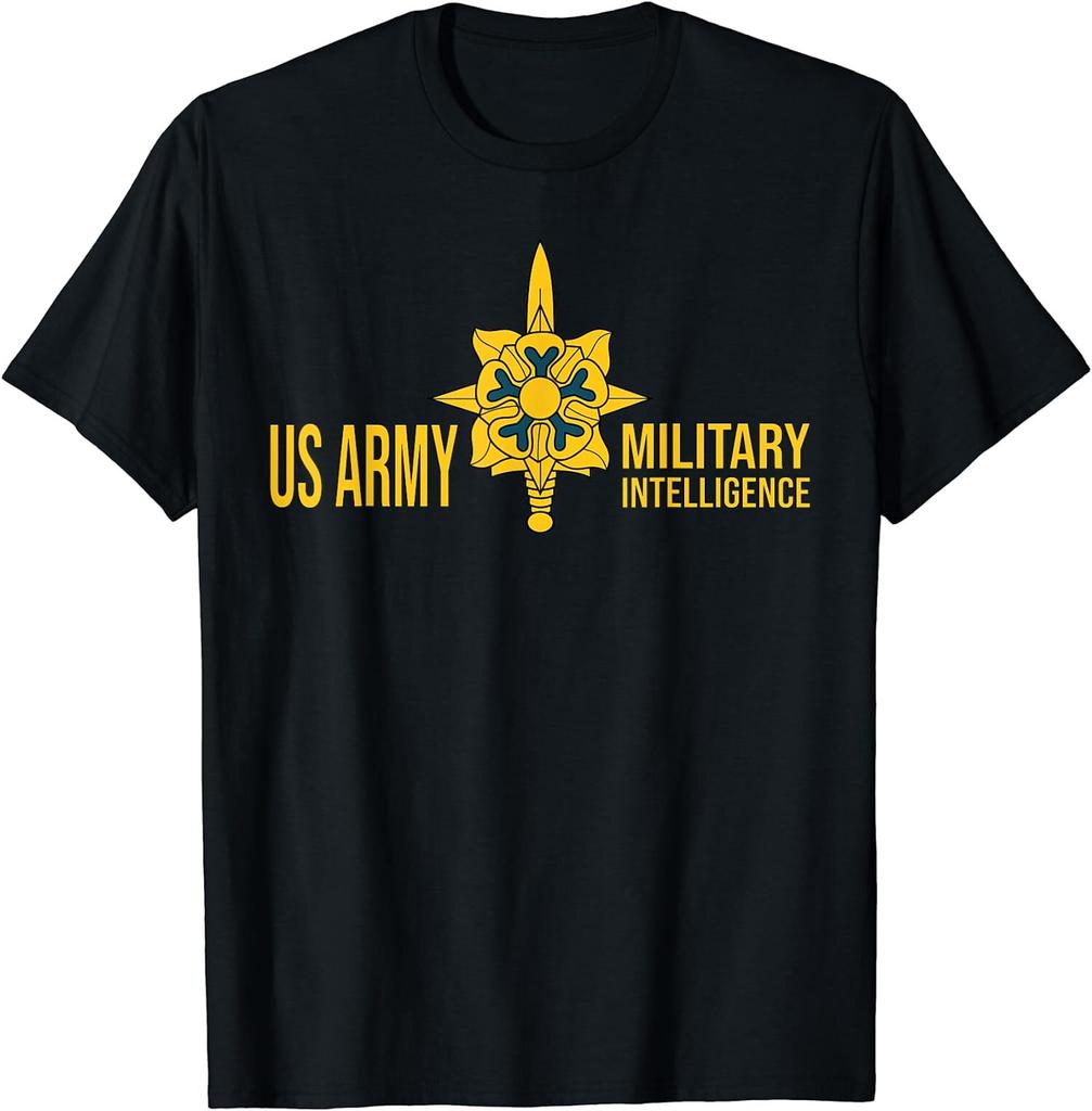 NEW LIMITED Army Military Intelligence Corps US USA T-Shirt Mens Womens Tees Top Tops Tee