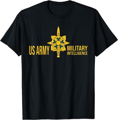NEW LIMITED Army Military Intelligence Corps US USA T-Shirt Mens Womens Tees Top Tops Tee