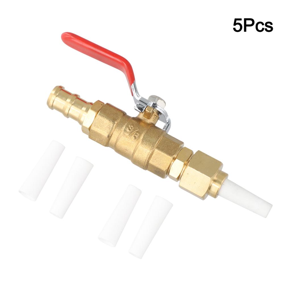 Valve Type Sand Blasting Tool With 4 Nozzle 2.4/2.7/3.2/3.6mm With Brass Ball Valve And Connector Replacement For Rust Removal