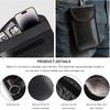 Faraday Pouch for Car Keys, Carbon Fiber RFID/WiFi/GPS Signal Blocking Holder Anti-Tracking Case, Anti-Theft Key Fob Protector Portable Security
