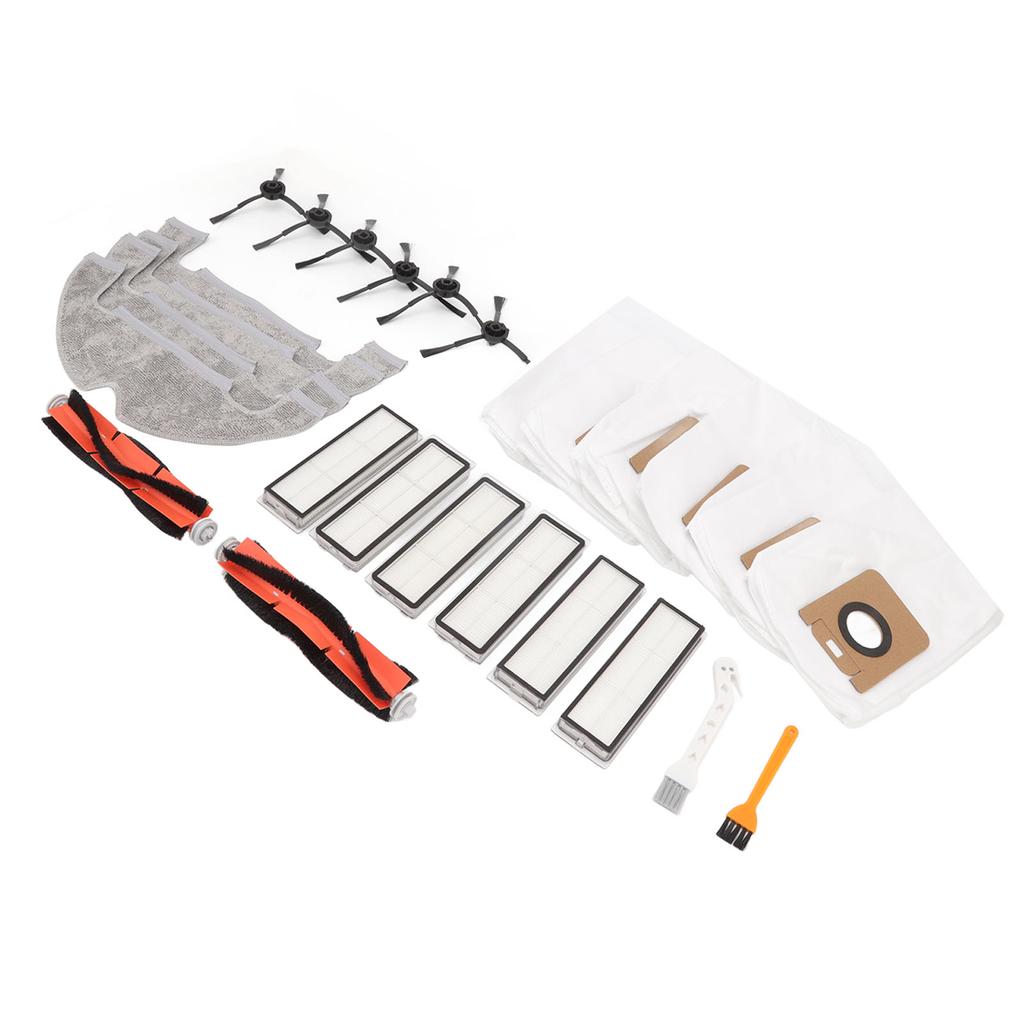 Sweeper Accessories Main Brush Dust Bag Filter Rag Side Brush Sweeper Replacement Parts for Dreame