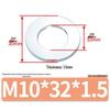 Extra Large Galvanized Metal Flat Washers - Sizes M1.6 to M14