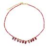High-end Bohemian Style Necklace Crystal Bead Collarbone Chain Charm Fashion Clavicle Chain  Gift
