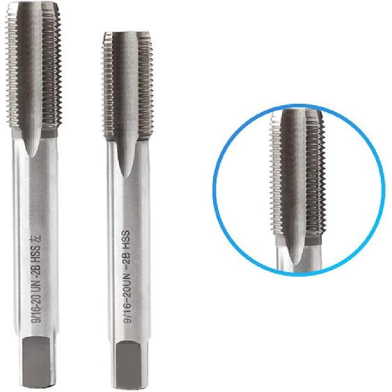 S28esong Thread Tap Pedal Accessories Universal HSS Portable Bicycle Outdoor Bike Crank Repair Tool Replacement Right Left Hand Durable Clean