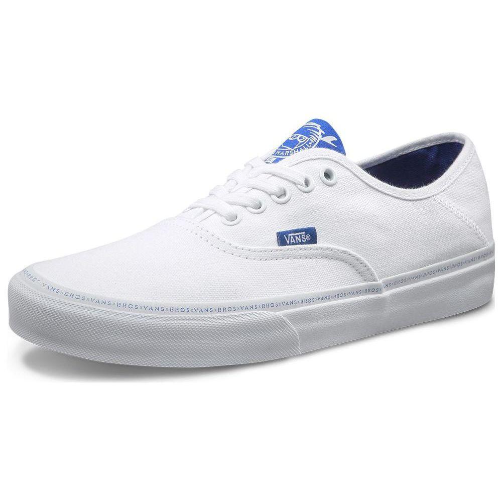 Vans Authentic Series Simple Solid Low-Top Canvas Shoes Unisex Sneakers White VN0A38BZN3A