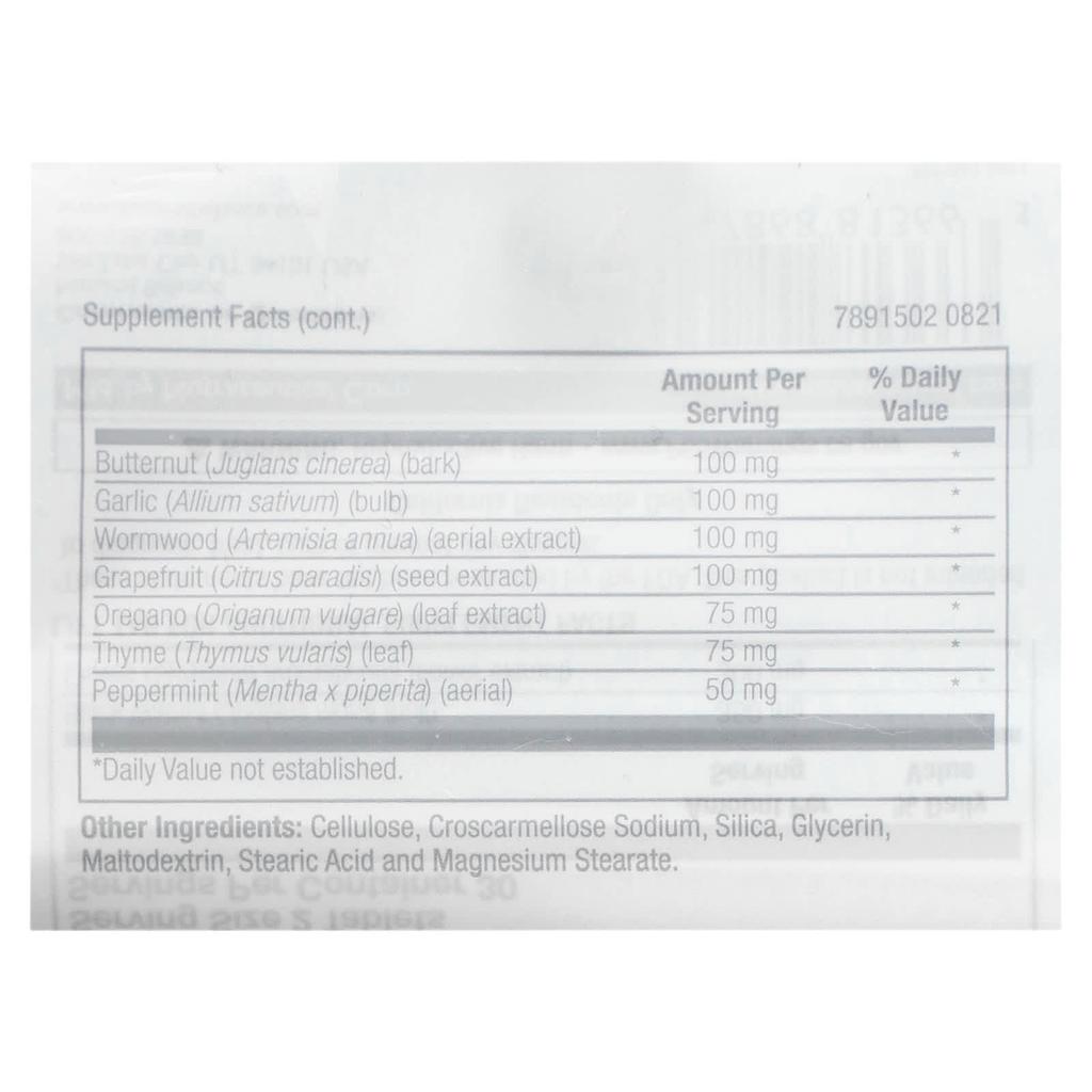 Parazide Clenz, 60 tabletek