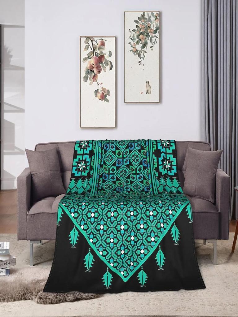 Palestine Plush Throw Blanket for Kids Soft Warm Flannel Outdoor Bedspread Quality Design Gift